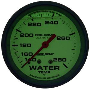 AutoMeter - AutoMeter 2-5/8in. WATER TEMPERATURE,  LIQUID FILLED - 4231 - Image 2