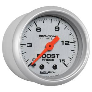 AutoMeter - AutoMeter 2-1/16in. BOOST,  0-15 PSI - 4302 - Image 3