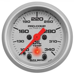 AutoMeter 2-1/16in. OIL TEMPERATURE,  100-340 deg.F - 4340