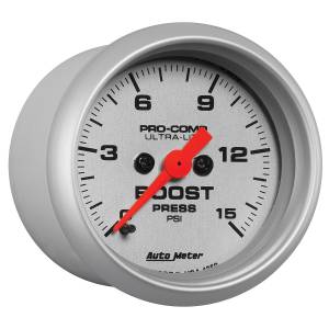 AutoMeter - AutoMeter 2-1/16in. BOOST,  0-15 PSI - 4350 - Image 3