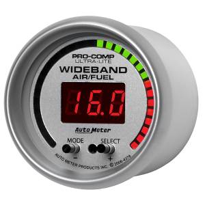 AutoMeter - AutoMeter 2-1/16in. WIDEBAND PRO AIR/FUEL RATIO,  6:1-20:1 AFR - 4378 - Image 2