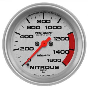 AutoMeter 2-5/8in. NITROUS PRESSURE,  0-1600 PSI - 4474