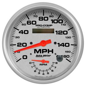 AutoMeter 5in. TACHOMETER/SPEEDOMETER COMBO,  8K RPM/160 MPH - 4478