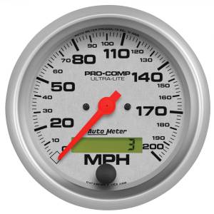 AutoMeter 3-3/8in. SPEEDOMETER,  0-200 MPH - 4486