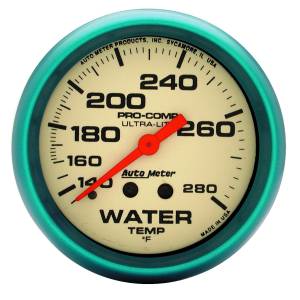 AutoMeter 2-5/8in. WATER TEMPERATURE,  140-280 deg.F - 4535