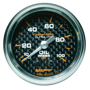 AutoMeter - AutoMeter 2-1/16in. OIL PRESSURE,  0-100 PSI - 4721 - Image 1