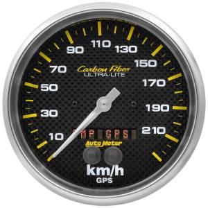 AutoMeter 5in. GPS SPEEDOMETER,  0-225 KM/H - 4881-M