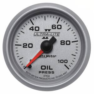 AutoMeter 2-1/16in. OIL PRESSURE,  0-100 PSI - 4921