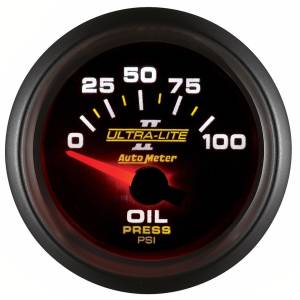 AutoMeter - AutoMeter 2-1/16in. OIL PRESSURE,  0-100 PSI - 4927 - Image 2