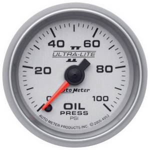 AutoMeter 2-1/16in. OIL PRESSURE,  0-100 PSI - 4953