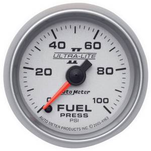 AutoMeter 2-1/16in. FUEL PRESSURE,  0-100 PSI - 4963