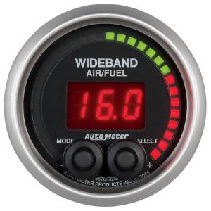 AutoMeter 2-1/16in. WIDEBAND PRO AIR/FUEL RATIO,  6:1-20:1 AFR - 5678