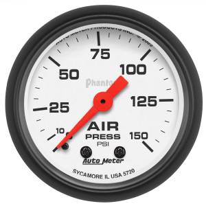 AutoMeter 2-1/16in. AIR PRESSURE,  0-150 PSI - 5720