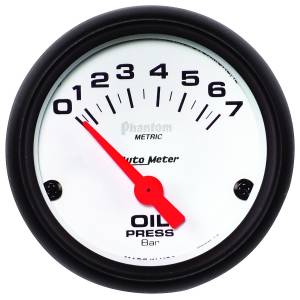 AutoMeter - AutoMeter 2-1/16in. OIL PRESSURE,  0-7 BAR - 5727-M - Image 1
