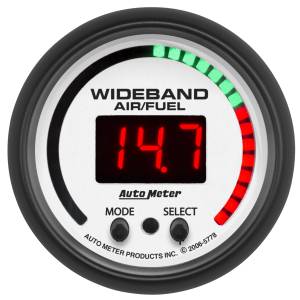 AutoMeter 2-1/16in. WIDEBAND PRO AIR/FUEL RATIO,  6:1-20:1 AFR - 5778