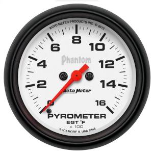 AutoMeter 2-5/8in. PYROMETER,  0-1600 deg.F - 5844