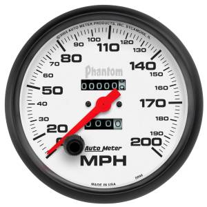 AutoMeter 5in. SPEEDOMETER,  0-200 MPH - 5896