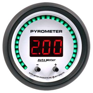 AutoMeter 2-1/16in. TWO CHANNEL PYROMETER (EGT),  0-2 - 6744-PH