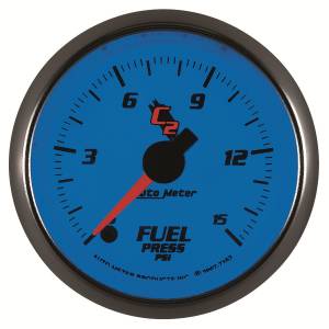 AutoMeter - AutoMeter 2-1/16in. FUEL PRESSURE,  0-15 PSI - 7162 - Image 4