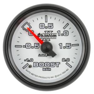 AutoMeter 2-1/16in. BOOST-VAC, -1/+2 BAR - 7503-M2