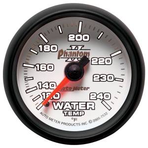 AutoMeter - AutoMeter 2-1/16in. WATER TEMPERATURE,  120-240 deg.F - 7532 - Image 2