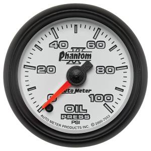 AutoMeter 2-1/16in. OIL PRESSURE,  0-100 PSI - 7553