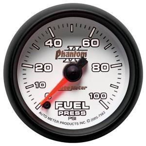 AutoMeter - AutoMeter 2-1/16in. FUEL PRESSURE,  0-100 PSI - 7563 - Image 2