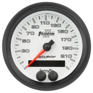 AutoMeter - AutoMeter 3-3/8in. SPEEDO,  225 km/h - 7580-M - Image 1