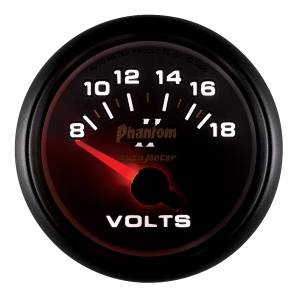 AutoMeter - AutoMeter 2-1/16in. VOLTMETER,  8-18V - 7592 - Image 2