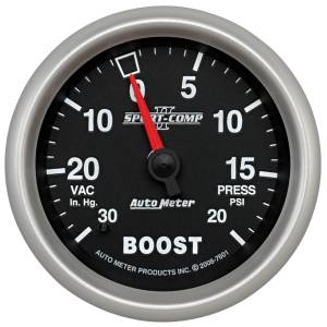 AutoMeter 2-5/8in. BOOST/VACUUM,  30 IN HG/20 PSI - 7601