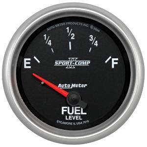 AutoMeter 2-5/8in. FUEL LEVEL,  73-10 O - 7615