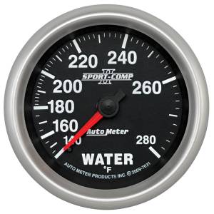 AutoMeter 2-5/8in. WATER TEMPERATURE,  140-280 deg.F - 7631