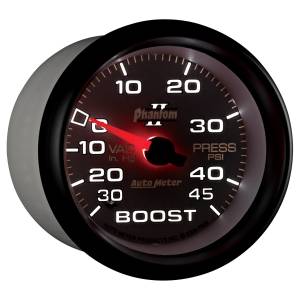 AutoMeter - AutoMeter 2-5/8in. BOOST/VACUUM,  30 IN HG/45 PSI - 7808 - Image 5