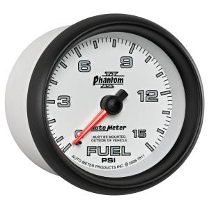 AutoMeter - AutoMeter 2-5/8in. FUEL PRESSURE,  0-15 PSI - 7811 - Image 4