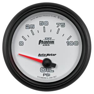 AutoMeter 2-5/8in. OIL PRESSURE,  0-100 PSI - 7827