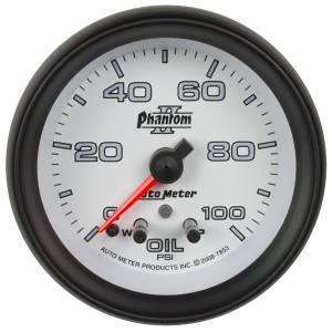 AutoMeter 2-5/8in. OIL PRESSURE,  0-100 PSI - 7853