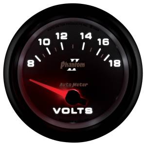 AutoMeter - AutoMeter 2-5/8in. VOLTMETER,  8-18V - 7891 - Image 6