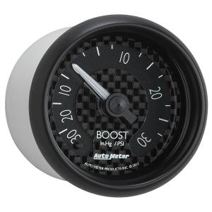 AutoMeter - AutoMeter 2-1/16in. BOOST/VACUUM,  30 IN HG/30 PSI - 8003 - Image 4