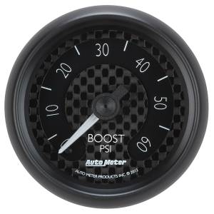 AutoMeter 2-1/16in. BOOST,  0-60 PSI - 8005