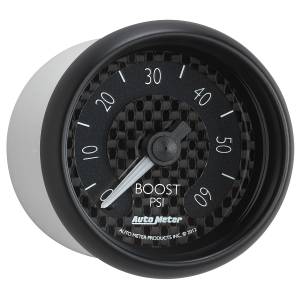 AutoMeter - AutoMeter 2-1/16in. BOOST,  0-60 PSI - 8005 - Image 4