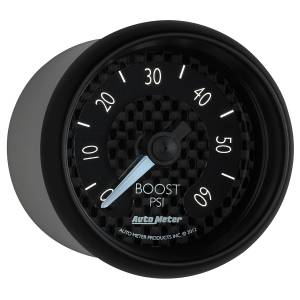 AutoMeter - AutoMeter 2-1/16in. BOOST,  0-60 PSI - 8005 - Image 5