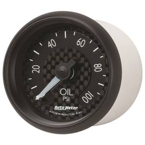 AutoMeter - AutoMeter 2-1/16in. OIL PRESSURE,  0-100 PSI - 8021 - Image 2