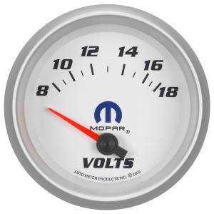 AutoMeter 2-5/8in. VOLTMETER,  8-18V - 880252