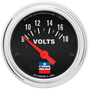 AutoMeter 2in. VOLTMETER,  8-18 VOLTS - 880788