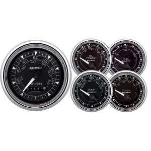 AutoMeter 5 PC. GAUGE KIT,  3-3/8in./2-1/16in. - 9708