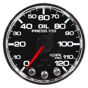 AutoMeter - AutoMeter 2-1/16in. OIL PRESSURE,  0-120 PSI - P32531 - Image 3