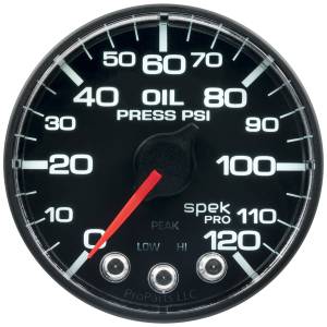 AutoMeter - AutoMeter 2-1/16in. OIL PRESSURE,  0-120 PSI - P325324 - Image 3