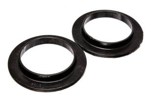 Energy Suspension Coil Spring Isolator Set,  Black - 9.6114G