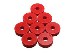 Energy Suspension Universal Leaf Spring Pad,  Red - 9.9529R