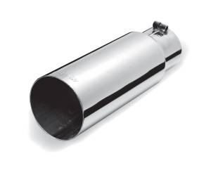 Gibson Performance Exhaust Stainless Single Wall Straight Exhaust Tip - 500371